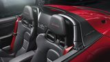 Zwei Carbon-Hutzen geben dem Speedster eine besondere Silhouette und schützen bei einem Überschlag