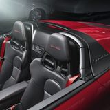 Zwei Carbon-Hutzen geben dem Speedster eine besondere Silhouette und schützen bei einem Überschlag