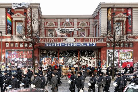 Hier will der Münchner Pegida-Chef demonstrieren: die Rote Flora in Hamburg