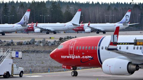 Flugzeuge der "Norwegian Air" auf dem Flughafen Atlanta: Die Fluggesellschaft ist die größte Airline in Norwegen