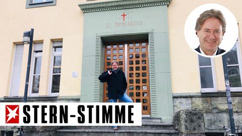 Im Irmgardis-Gymnasium war Frank Behrendt als Berufspate im Einsatz
