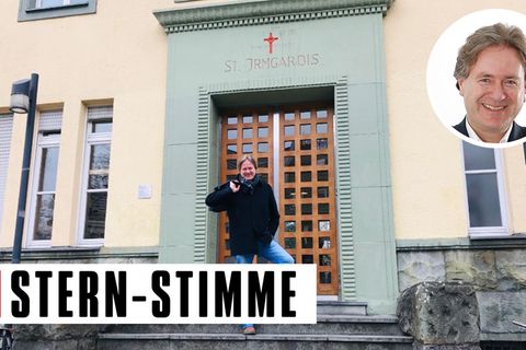 Im Irmgardis-Gymnasium war Frank Behrendt als Berufspate im Einsatz