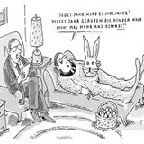 Oster-Cartoons: Hier sind die Eier versteckt!