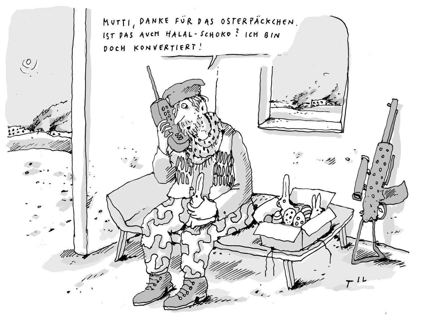 Oster-Cartoons: Hier sind die Eier versteckt!