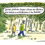 Oster-Cartoons: Hier sind die Eier versteckt!