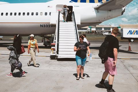 Müssen Flugpassagiere bald vor Beginn der Reise auf die Waage?