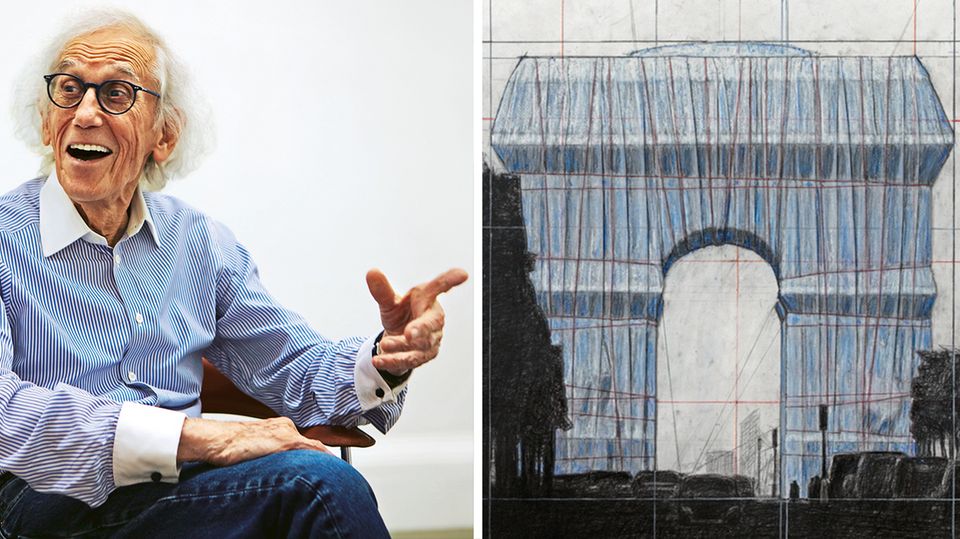 Christo Der Verhüllungskünstler zieht im sternInterview Bilanz STERN.de