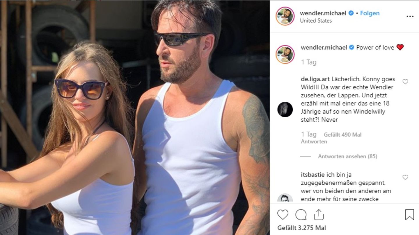 Michael Wendler und Laura Müller mit freizügigen Bildern auf Instagram |  STERN.de