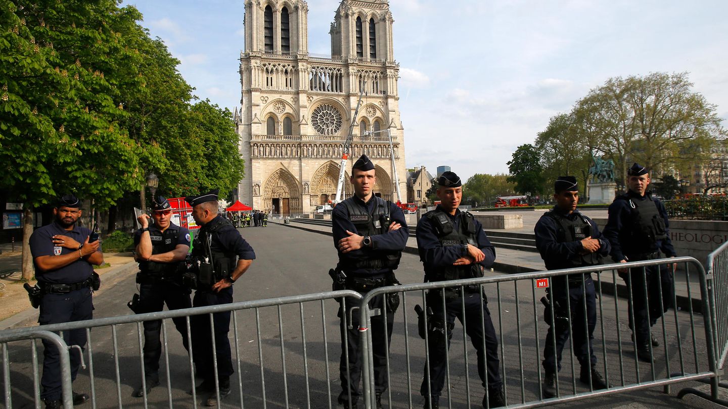 Kurzschluss könnte Brand der Notre-Dame verursacht haben