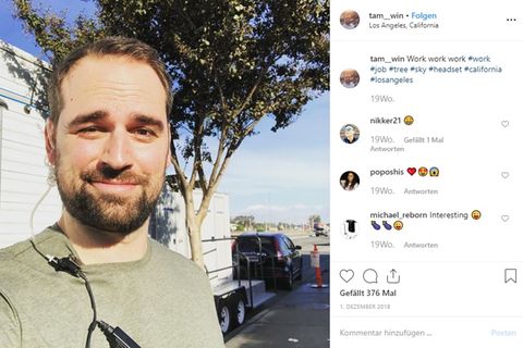 Daniel Scarvaci ist die männliche Nanny bei GNTM