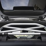 Durch den Stahlrohrrahmen wird die Verwindungssteifigkeit verbessert