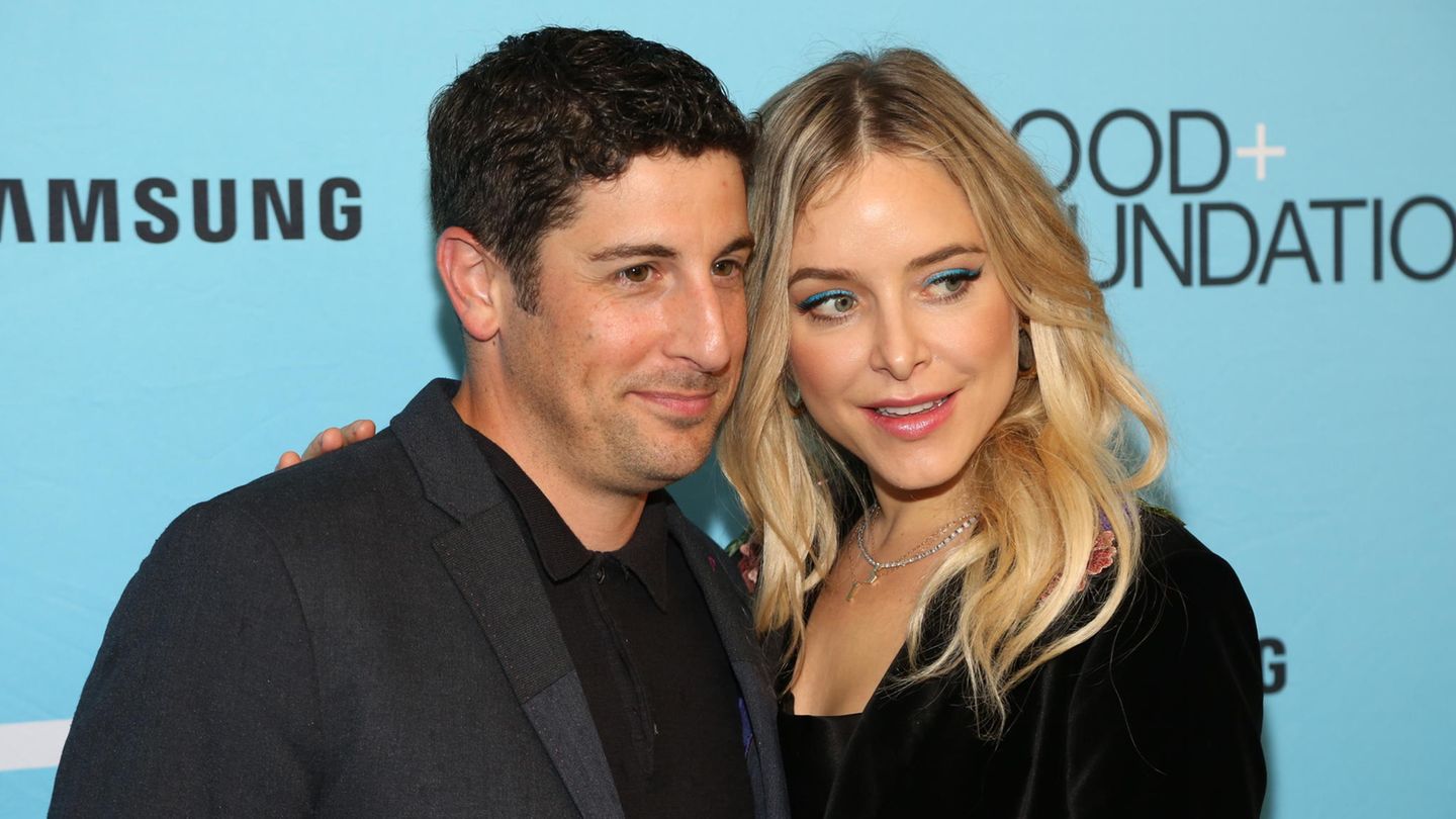 Jason Biggs und seine Ehefrau Jenny Mollen