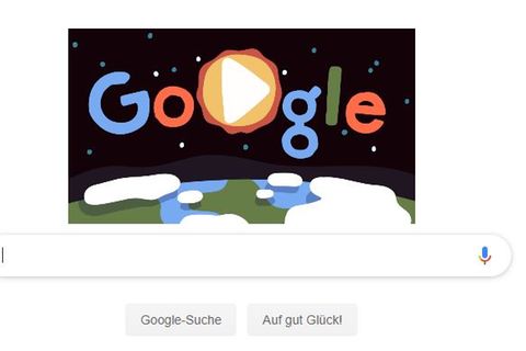 Google Doodle zum Earth Day