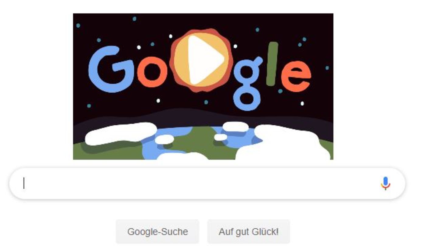 Google Doodle zum Earth Day