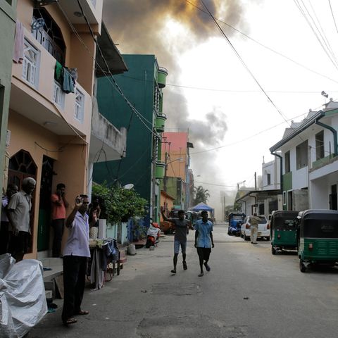 Sri Lanka Sprengung einer Bombe