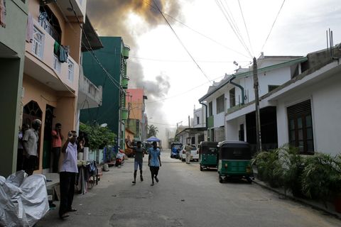 Sri Lanka Sprengung einer Bombe