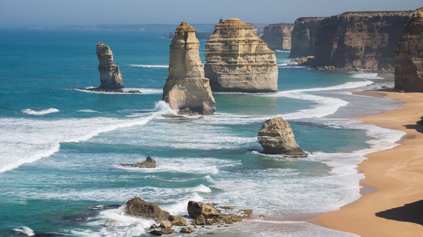 Australien - Rettungsschwimmer - Tourist - Zwölf Apostel