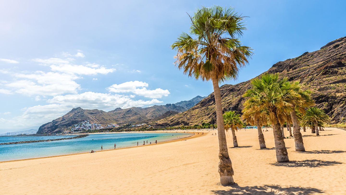 Playa De Las Teresitas auf Teneriffa