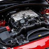 Der V8-Motor im Jaguar F-Pace SVR leistetsatte 550 PS