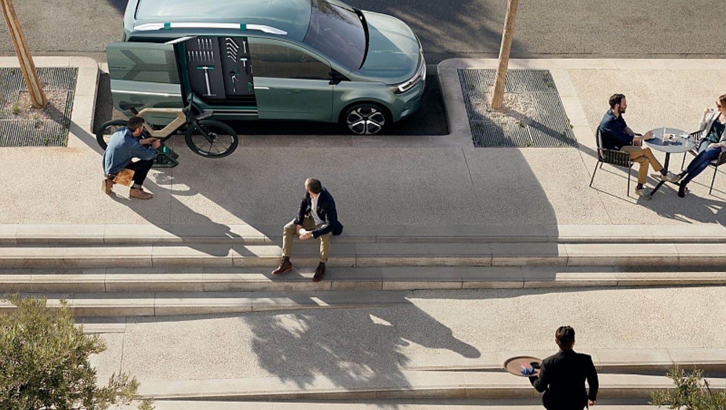Den Renault Kangoo wird es mit verschiedenen Aufbauten geben