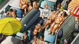 Nach wie vor der Höhepunkt deutscher Urlaubskultur:  der Stau