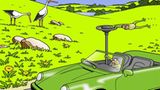 Auto-Cartoons: Was tankt eigentlich Helene Fischer?