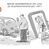 Auto-Cartoons: Was tankt eigentlich Helene Fischer?