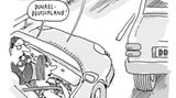 Auto-Cartoons: Was tankt eigentlich Helene Fischer?