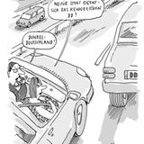 Auto-Cartoons: Was tankt eigentlich Helene Fischer?