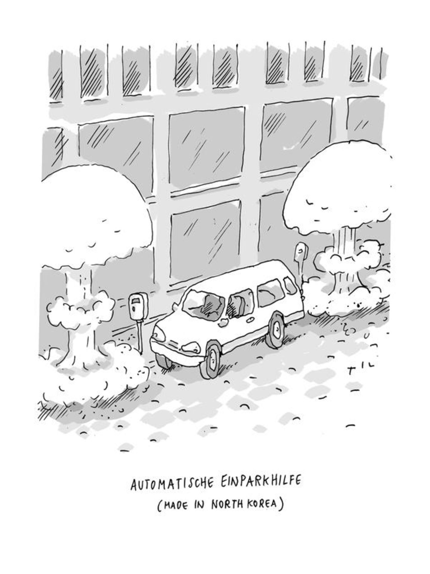 Auto-Cartoons: Was tankt eigentlich Helene Fischer?
