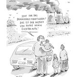 Auto-Cartoons: Was tankt eigentlich Helene Fischer?