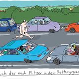 Auto-Cartoons: Was tankt eigentlich Helene Fischer?