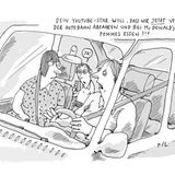 Auto-Cartoons: Was tankt eigentlich Helene Fischer?