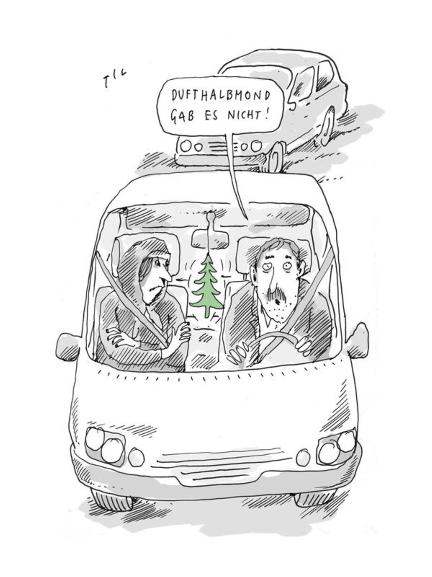 Auto-Cartoons: Was tankt eigentlich Helene Fischer?