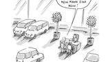 Auto-Cartoons: Was tankt eigentlich Helene Fischer?