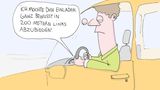 Auto-Cartoons: Was tankt eigentlich Helene Fischer?