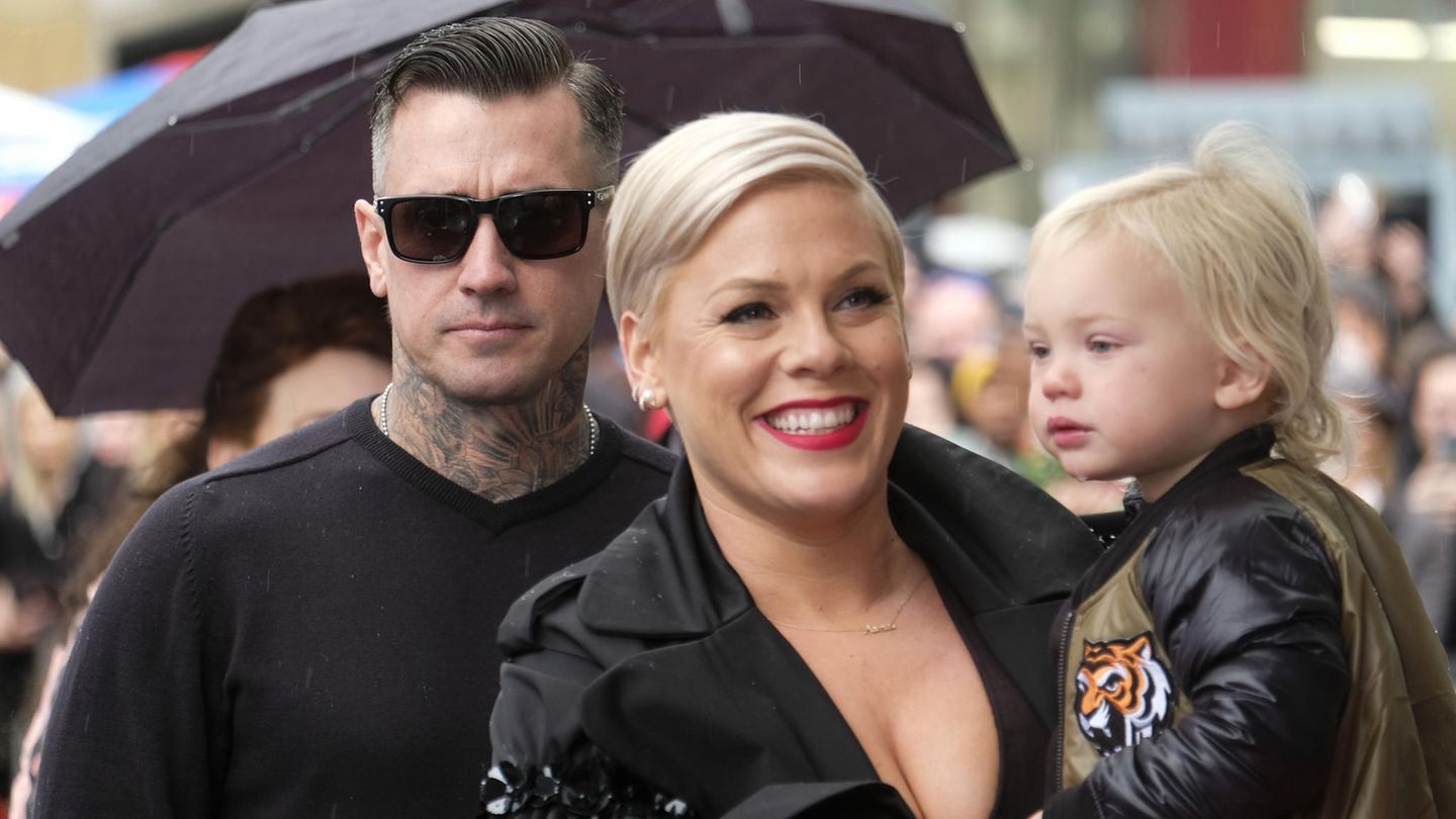 Pink und ihr Ehemann Carey Hart