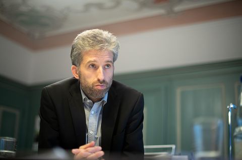 Boris Palmer schaut ernst