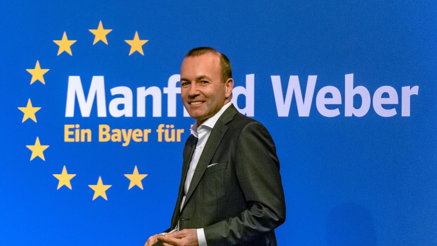 EVP-Spitzenkandidat Manfred Weber