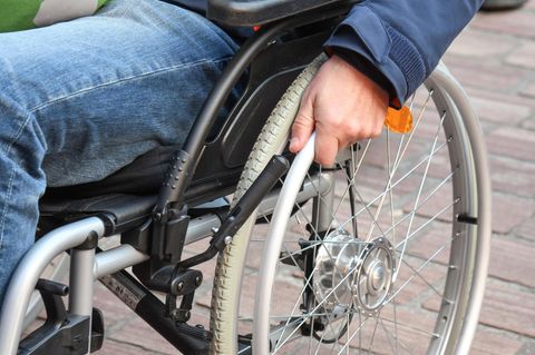 Der Rollstulfahrer hatte riesiges Glück, dass er noch gefunden wurde