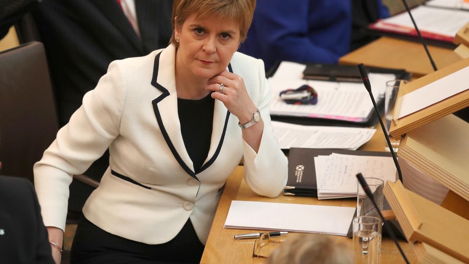 News des Tages: Schottlands Regierungschefin Nicola Sturgeon Schottlands Regierungschefin Nicola Sturgeon