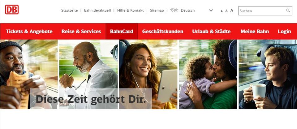 Die umstrittene Werbekampagne der Deutschen Bahn Die umstrittene Werbekampagne der Deutschen Bahn