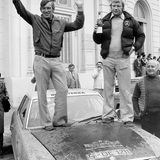 Mercedes 450 SLC - C107 mit Andrew Cowan and Colin Malkin