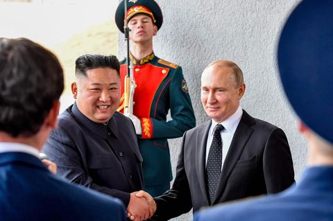 Kim Jong Un - Wladimir Putin - Gipfeltreffen