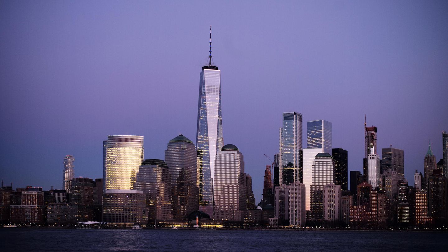 Die Skyline von New York