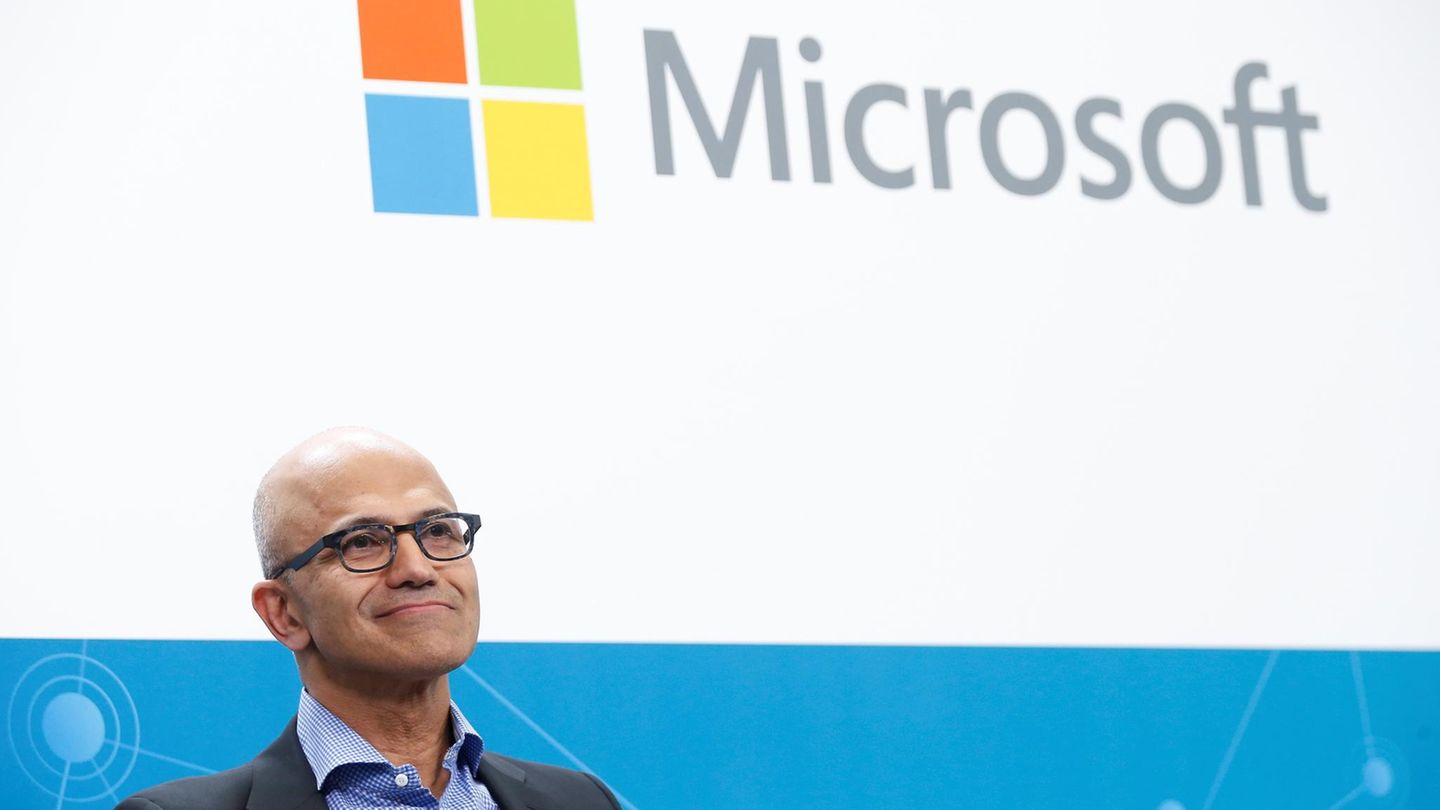Aktienhoch nach Quartalszahlen: Microsoft-Chef Satya Nadella krempelte den Konzern kräftig um