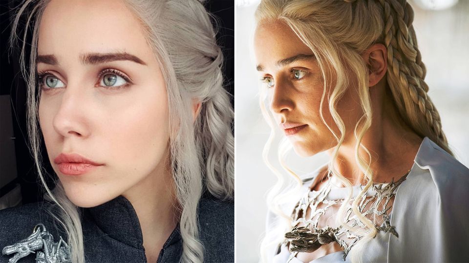 Game of Thrones: Italienerin sieht aus wie Emilia Clarke als Daenerys Targaryen Game of Thrones: Italienerin sieht aus wie Emilia Clarke als Daenerys Targaryen
