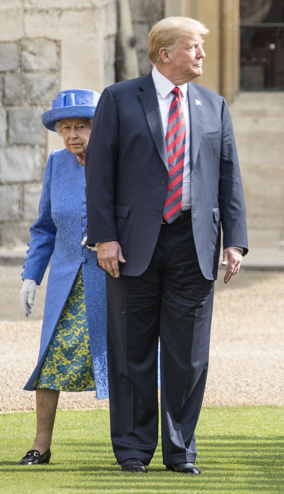 Queen Elizabeth II., Donald Trump Queen Elizabeth II., Donald Trump