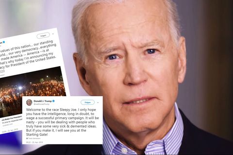 Joe Biden fährt Frontalattacke gegen Trump – dieser schießt prompt zurück