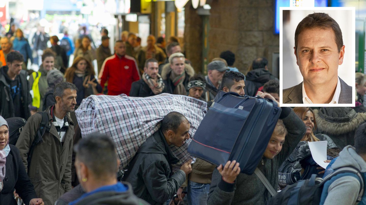 Asylsuchende auf Bahnhöfen: Oft Gegenstand zahlreicher Verschwörungstheorien